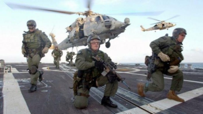 Ilustrasi Operasi Militer Rahasia.