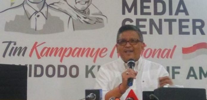 Sekretaris TKN Jokowi-Ma’ruf Hasto Kristiyanto.