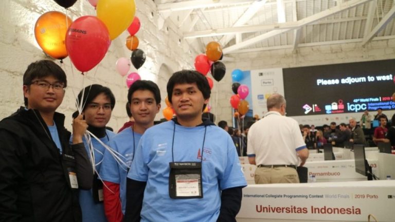 UI Mengungguli Peringkat Stanford dan Harvard di Lomba Programming Dunia