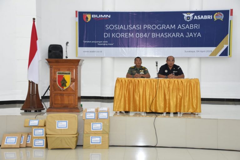 ASABRI Sosialisasikan Program di Makorem 084/BJ