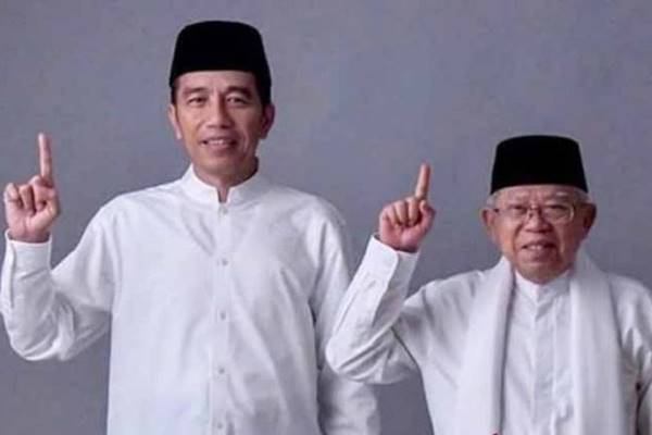 Pasangan Jokowi-Ma'ruf Amin.