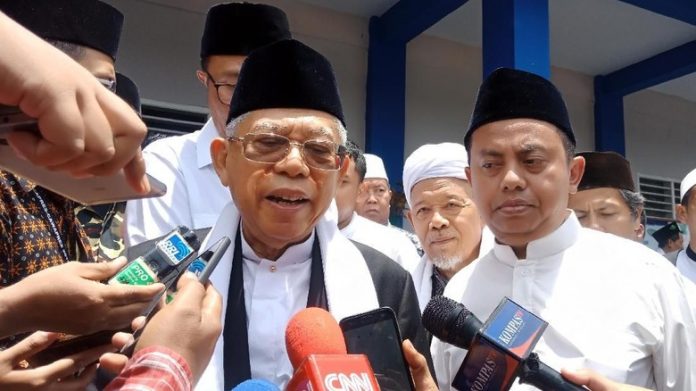 Calon Wakil Presiden (Cawapres) RI Ma'ruf Amin.