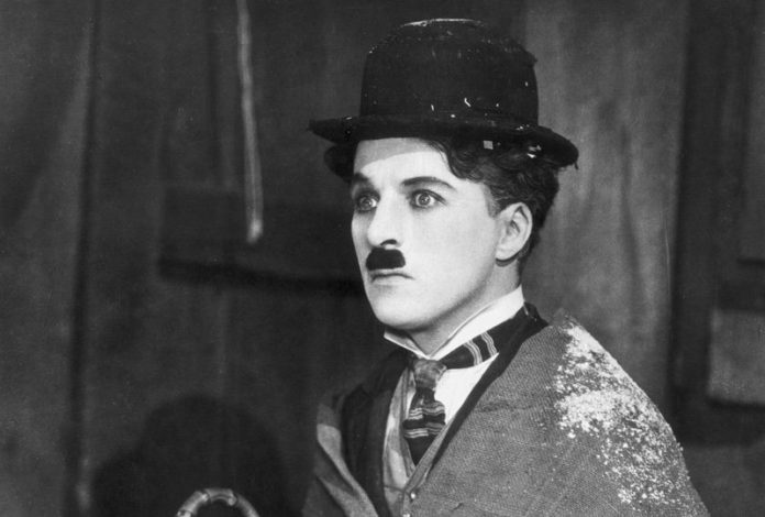 Komedian Charlie Chaplin.