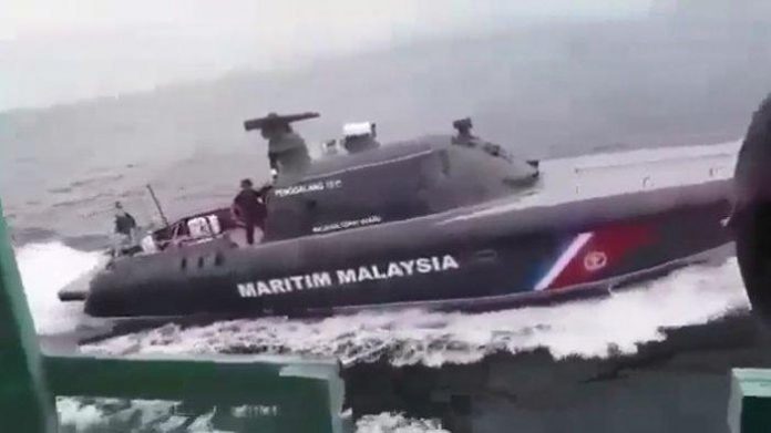 Coast Guard Malaysia Halangi KKP.