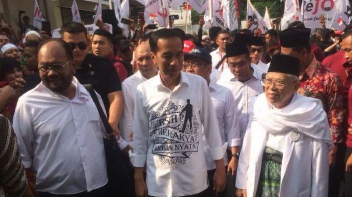 Jokowi-Ma'ruf Amin.
