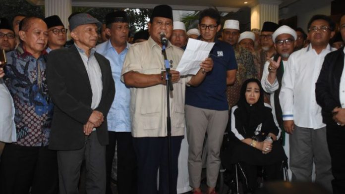 BPN Siap Terima Kekalahan Prabowo-Sandi Jika Pilpres 2019 Jurdil.