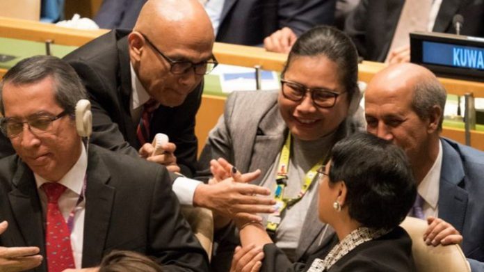 Respons Menlu Retno Marsudi saat Indonesia terpilih menjadi anggota dewan keamanan tidak tetap PBB.