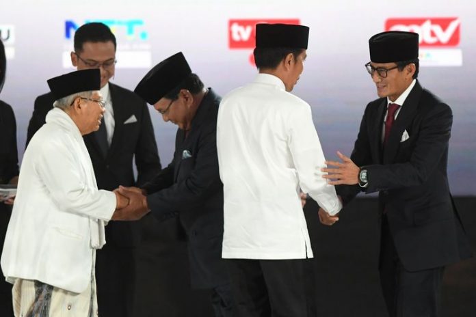 Jokowi-Ma'ruf Menang Telak dari Prabowo-Sandi di Bali.