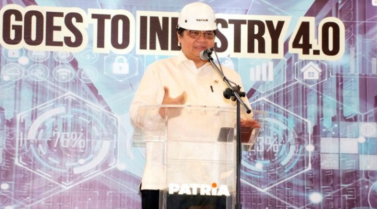 Menteri Perindustrian Airlangga Hartarto.