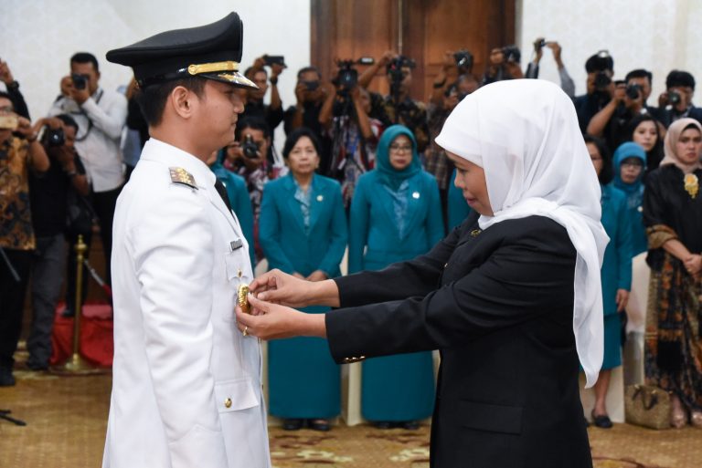 Lantik Bupati Trenggalek, Gubernur Khofifah Minta RPJMD Segera Disinkronkan