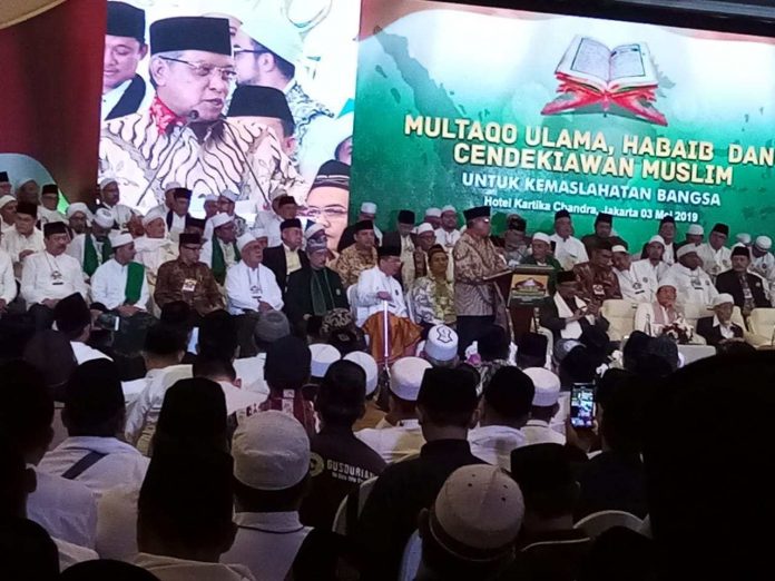 Gelar Multaqo, Ulama Ajak Umat Jaga Stabilitas Keamanan Pasca Pemilu 2019.