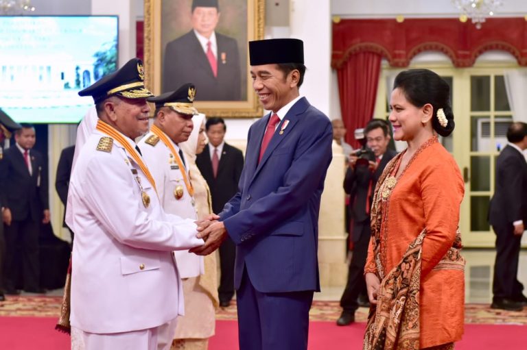 Presiden Jokowi Lantik Gubernur dan Wakil Gubernur Maluku Utara