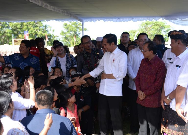 Presiden Jokowi Kunjungi Desa Kutuh yang Sukses Manfaatkan Dana Desa