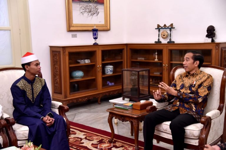 Presiden Jokowi Undang Syamsuri Firdaus Juara MTQ Internasional ke Istana