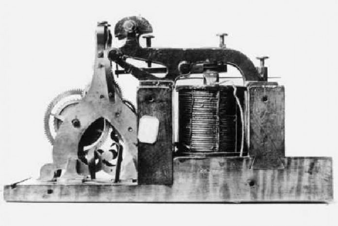 Alat Telegraf listrik pertama.