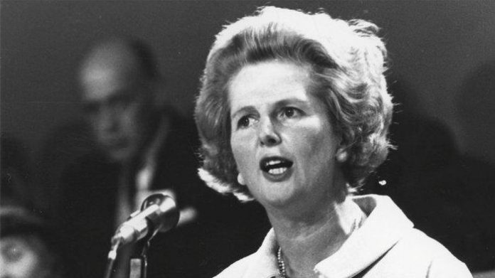 Margaret Thatcher The Iron Lady.