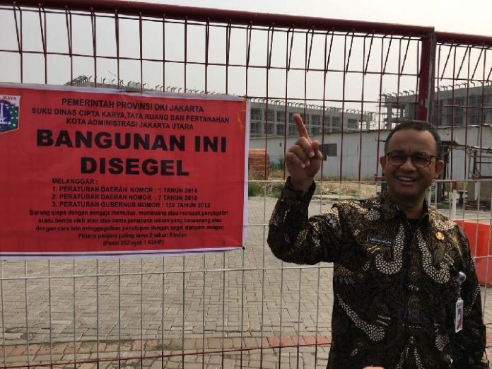Gubernur DKI Jakarta, Anies Rasyid Baswedan.