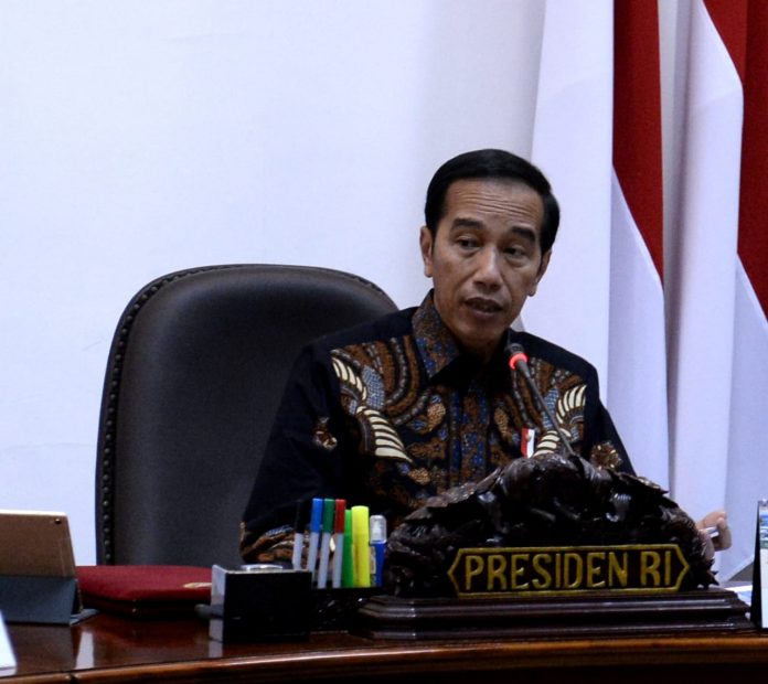 Presiden Jokowi .
