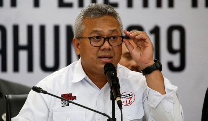 Ketua KPU Arief Budiman.