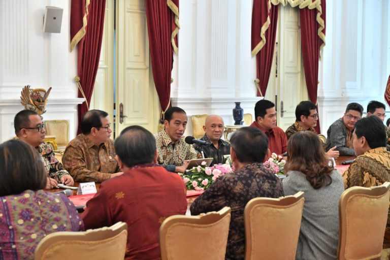 Presiden Minta Apindo dan HIPMI Sampaikan Masukan Terkait Terobosan Ekonomi