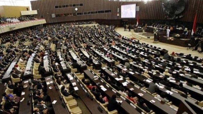 Ilustrasi sidang DPR.