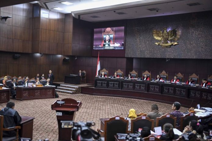 sidang lanjutan Perselisihan Hasil Pemilihan Umum (PHPU) Pilpres 2019.