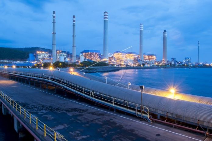 PLTU Paiton di Probolinggo, Jawa Timur.