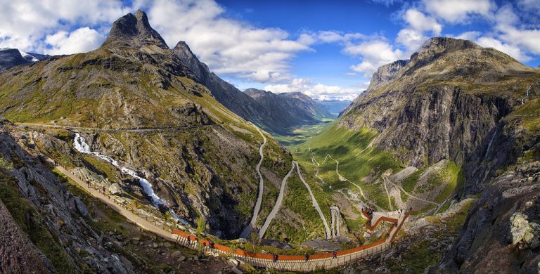 Trollstigen Trolls ladder Norway.