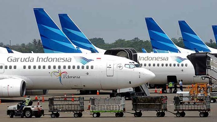 Ilustrasi Garuda Indonesia.