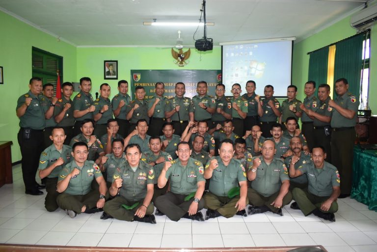 Babinsa Wilayah Kodim Surabaya Timur Dibekali Kemampuan Teritorial