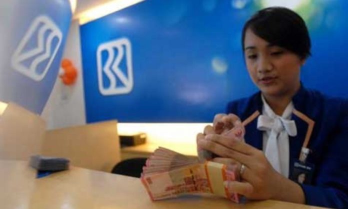 Ilustrasi Teller Bank BRI.