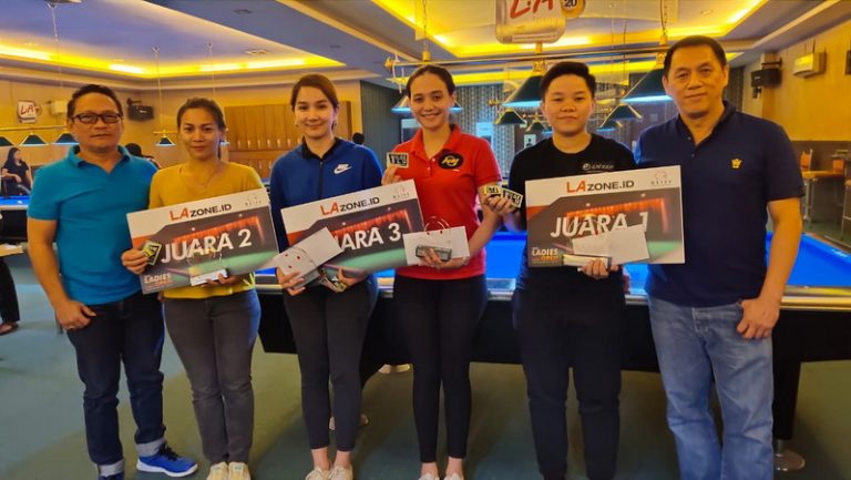 Anita Juara Bliss 9 Ball Ladies Open Tournament 2019.