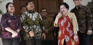 Pertemuan Megawati dan Prabowo.