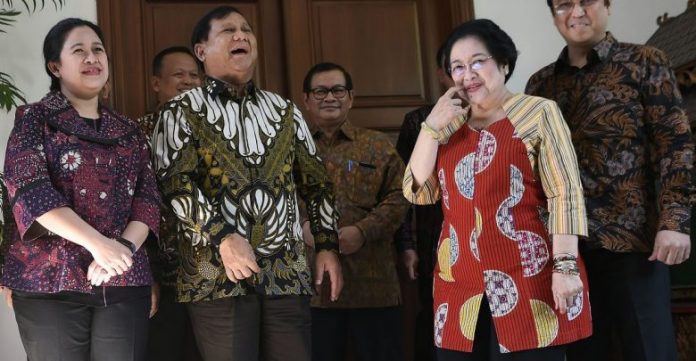 Pertemuan Megawati dan Prabowo.