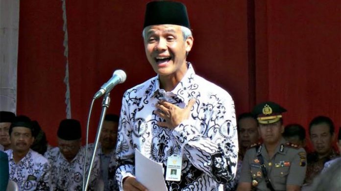 Gubernur Jawa Tengah Ganjar Pranowo.