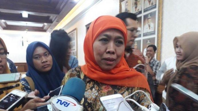 Gubernur Jawa Timur Khofifah Indar Parawansa.