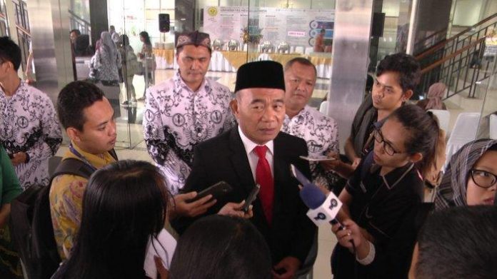 Menteri Pendidikan dan Kebudayaan (Mendikbud) Muhadjir Effendy.