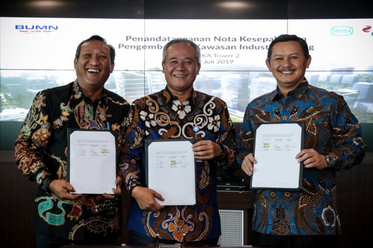 WIKA, PTPN VIII, dan RNI Kerjasama Pengembangan Kawasan Industri Subang.
