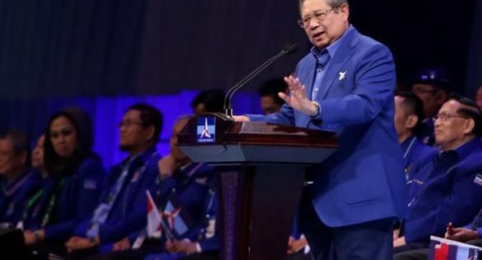 Ketua Umum Partai Demokrat Susilo Bambang Yudhoyono (SBY).