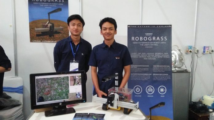 Robograss, Robot Pembasmi Rumput Liar Karya Mahasiswa ITB.