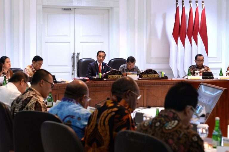 Presiden Jokowi Pimpin Ratas Persiapan PON dan Peparnas Papua 2020