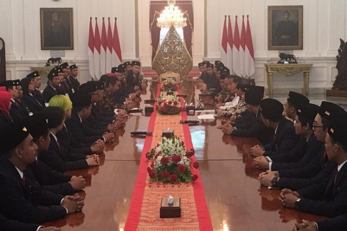Presiden Jokowi Terima Kontingen World Skills 2019.