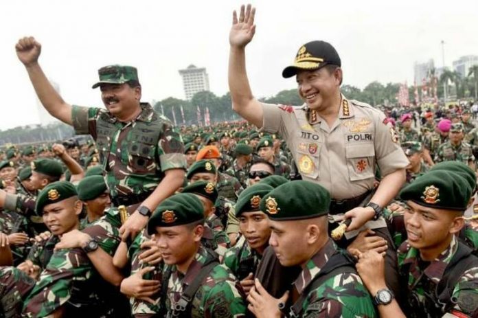 Mampu Amankan Pilpres 2019, TNI-Polri Patut Diapresiasi.