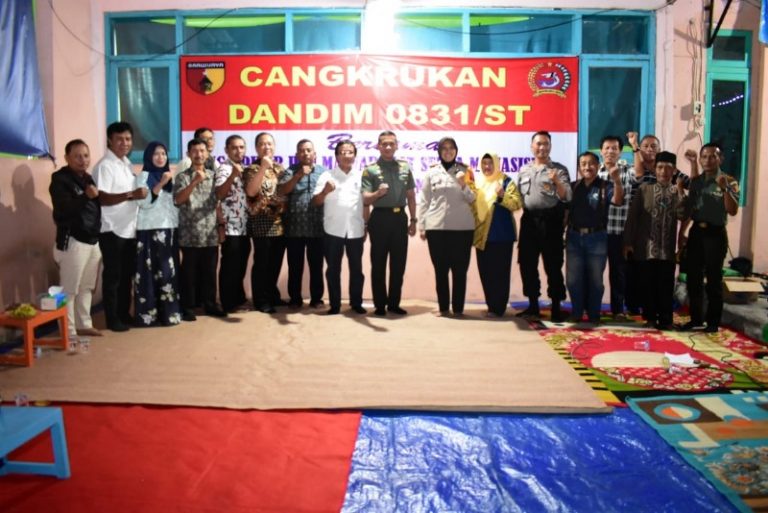 Cangkrukan Dandim 0831/Surabaya Timur, Jadi Sarana Tampung Permasalahan Warga