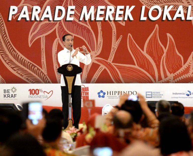 Presiden Ingin Merek Lokal Kuasai Pasar Domestik dan Internasional