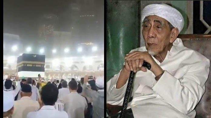 Saat Mbah Moen Berpulang Masjidil Haram Diguyur Hujan.