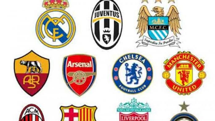 Lambang Klub Sepakbola Dunia.