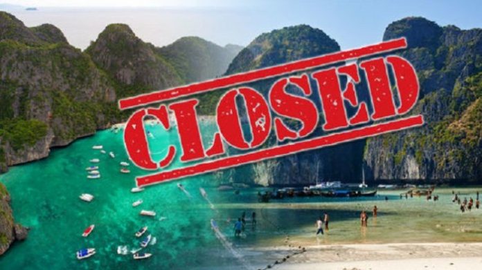 Maya Bay Beach, Thailand.