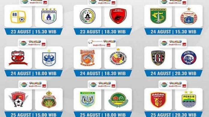 Jadwal Liga 1 Indonesia 2019.