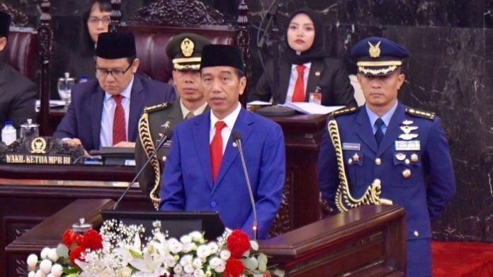 Berikut Isi Pidato Lengkap Presiden Jokowi di Sidang Tahunan MPR RI 2019.